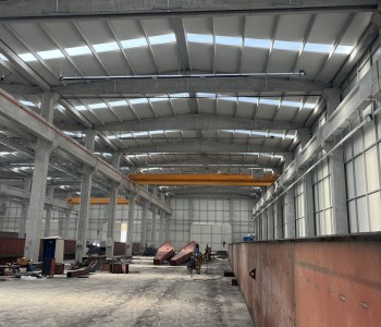 Bvs Bülbüloğlu Vinç Fabrika İnşaatı Ankara Geberit Pluvia Sifonik Sistem Uygulaması