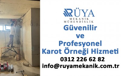 Beton Karot Örneği Alma