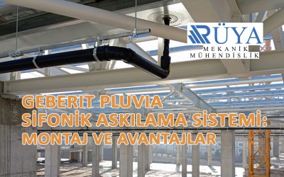 GEBERIT PLUVIA Sifonik Askılama Sistemi: Montaj Ve Avantajlar